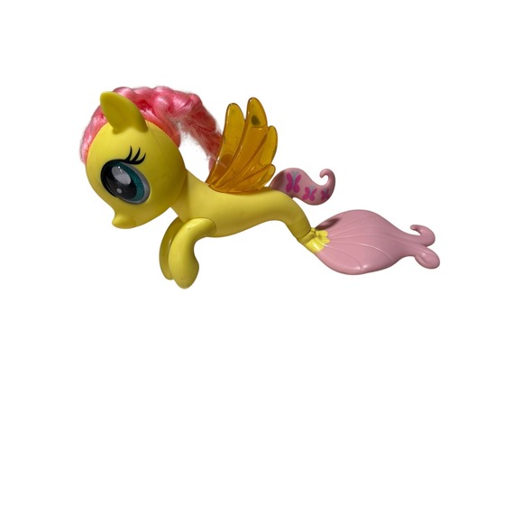 Hasbro Other - My Little Pony The Movie Fluttershy Sea-Pony Hasbro 2017 Yellow Pink Mermaid Toy